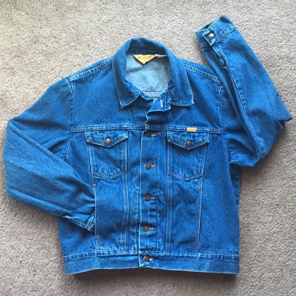 🔥 LAST CHANCE 🔥 Vintage Rustler Denim Jacket